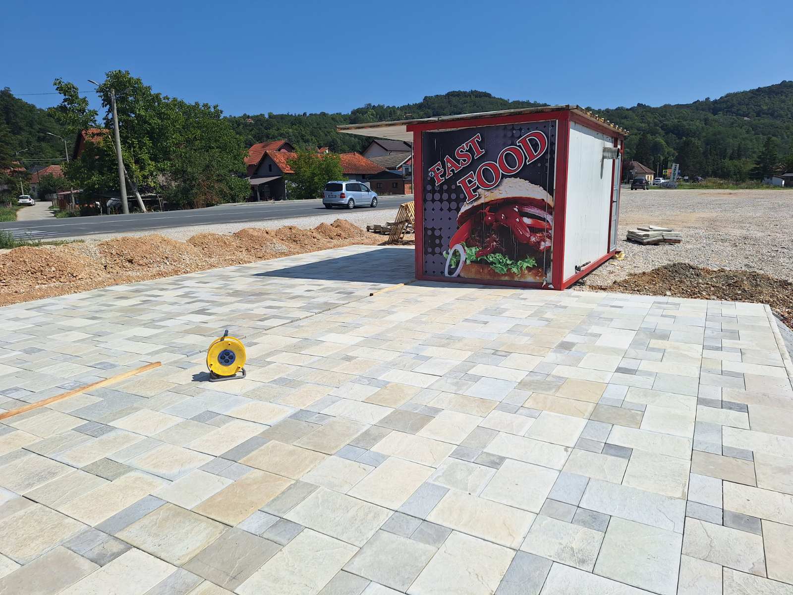 Iskop i priprema podloge na terenu